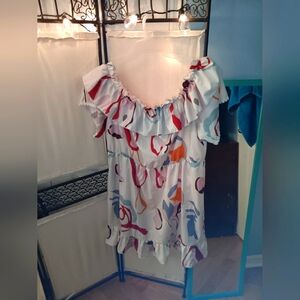 Off the shoulder dress